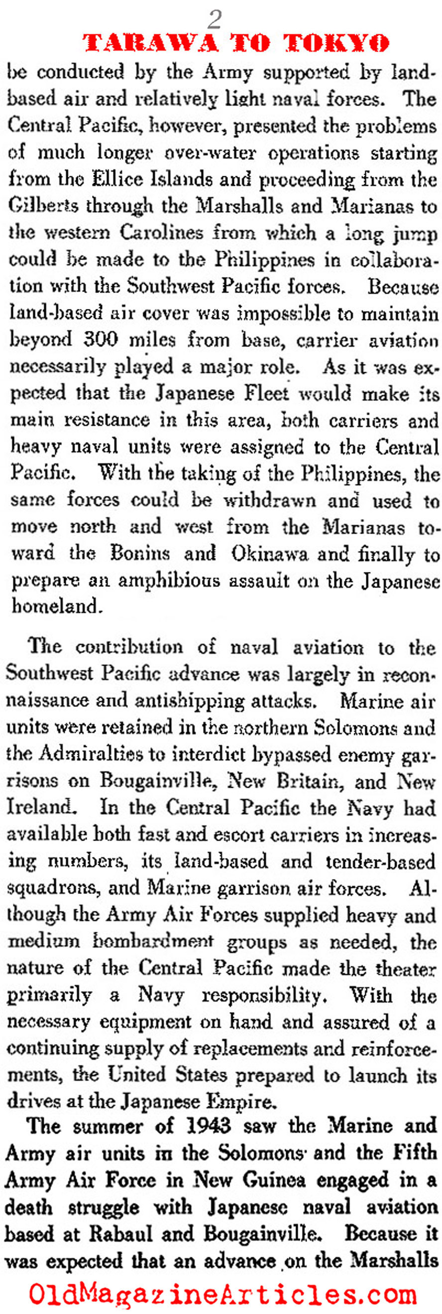 The U.S. Navy's War: Tarawa to Tokyo (Dept. of the Navy, 1947)