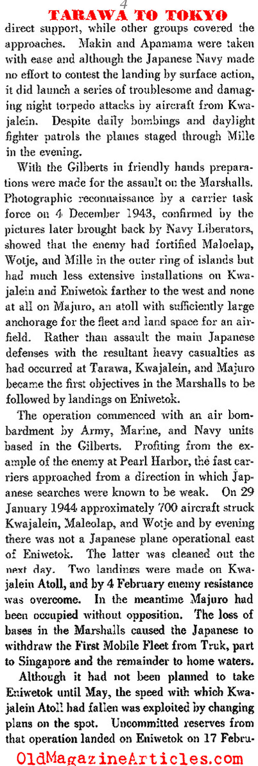 The U.S. Navy's War: Tarawa to Tokyo (Dept. of the Navy, 1947)