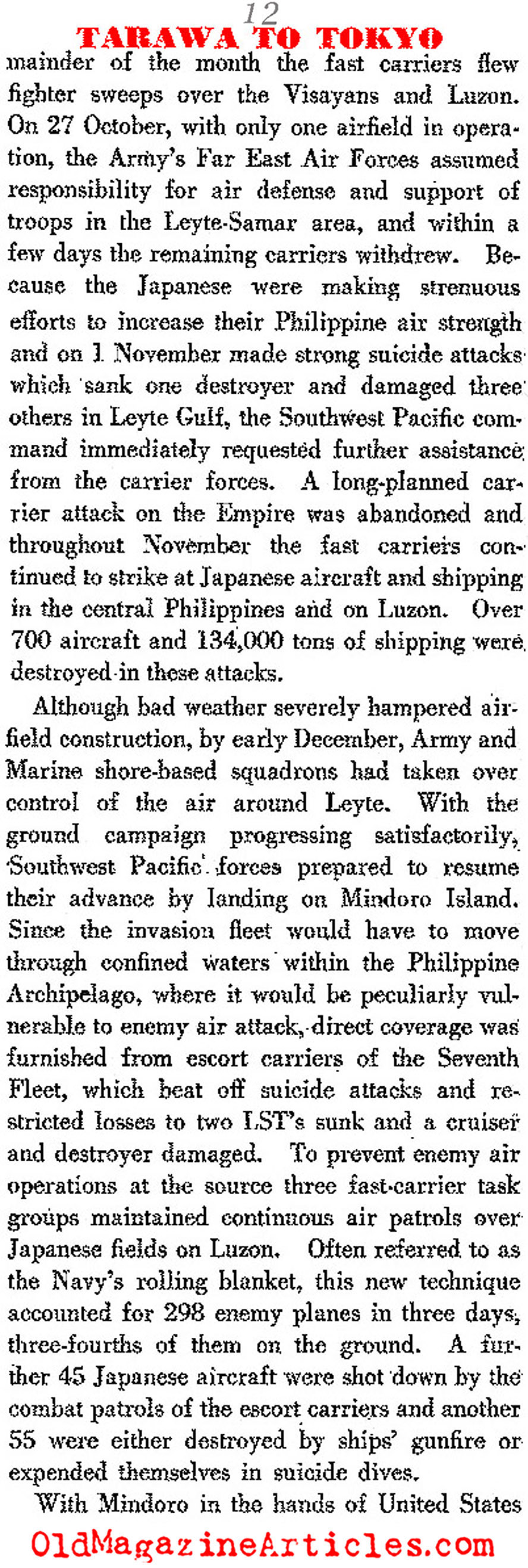 The U.S. Navy's War: Tarawa to Tokyo (Dept. of the Navy, 1947)