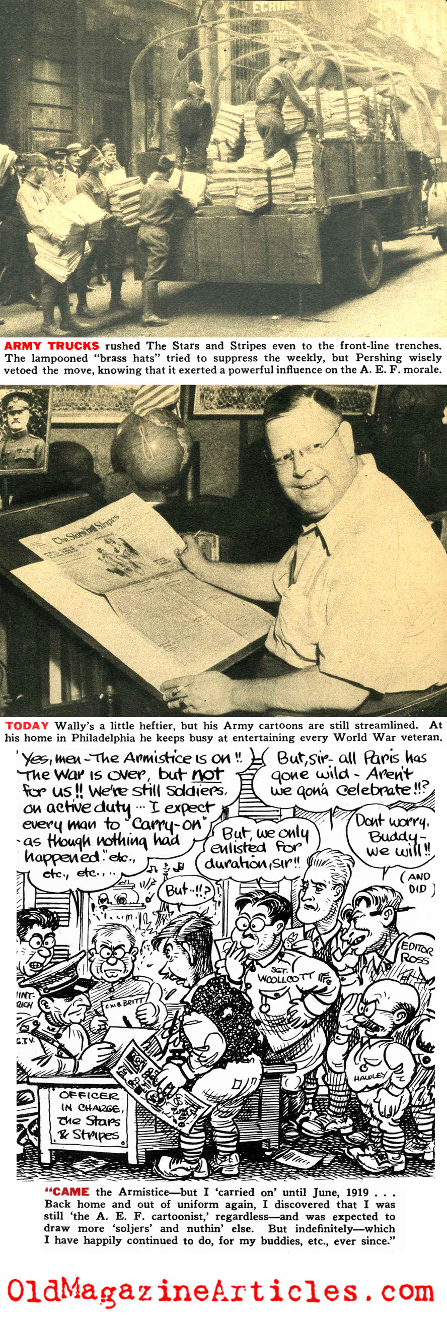 Cartoonist ''Wally'' Remembers (Click Magazine, 1938)