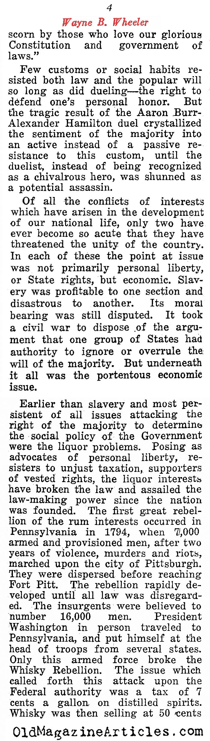 The ''Popularity'' of Prohibition (Reader's Digest, 1923) 