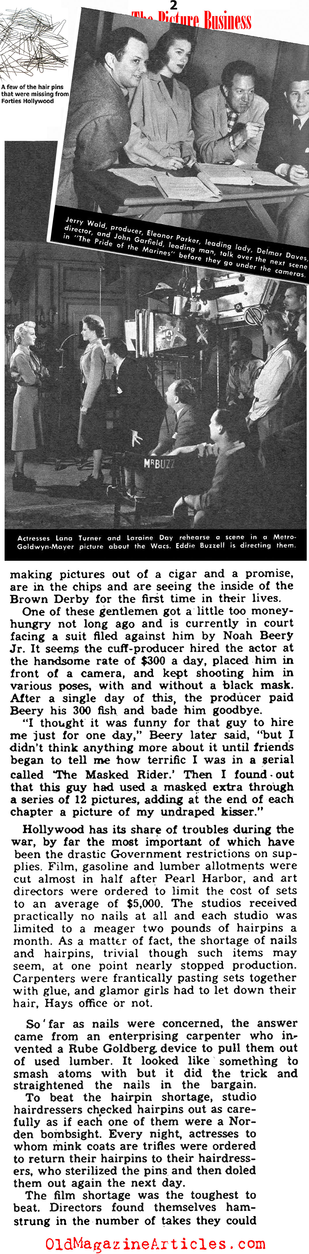 1945 Hollywood (Yank Magazine, 1945)
