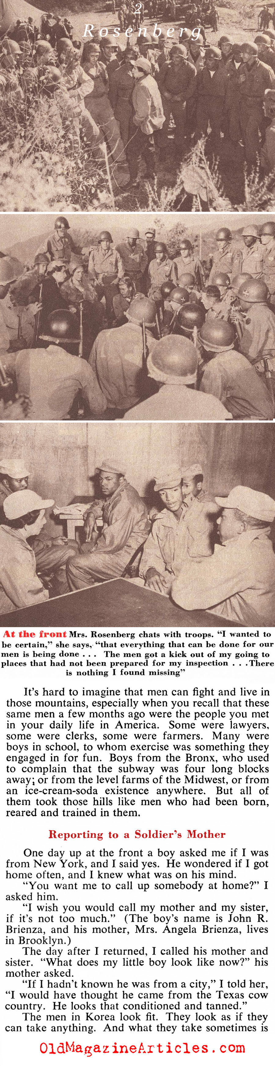 ''This I Saw In Korea'' (Collier's Magazine, 1952)