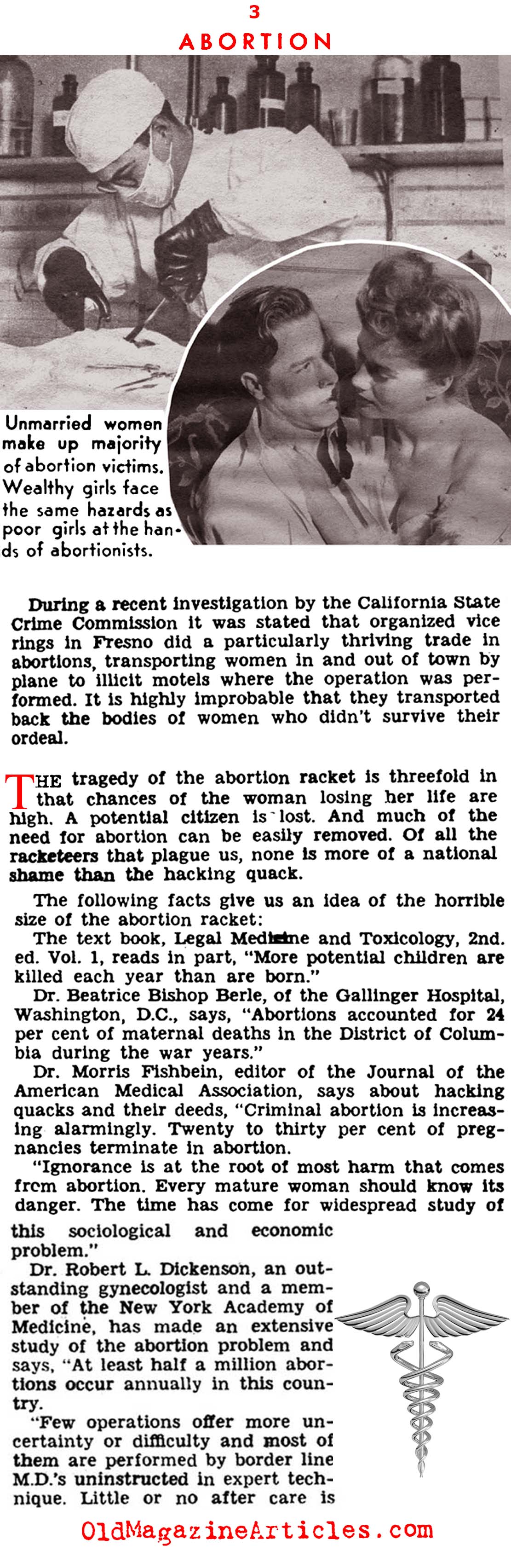 The Abortion Racket (Sir! Magazine, 1954)