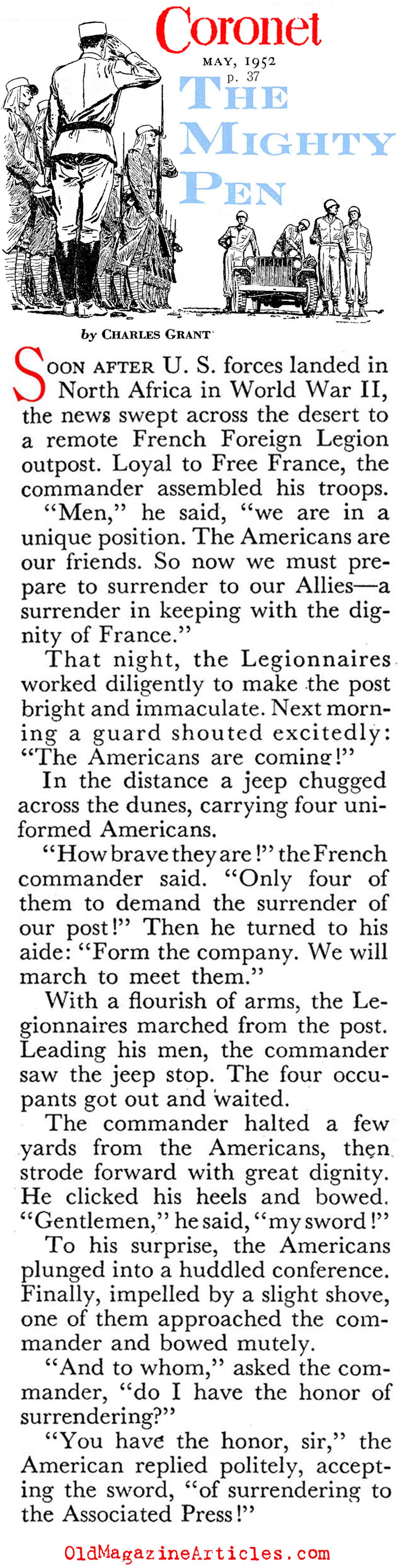 A Victory for the Associated Press (Coronet Magazine, 1952)