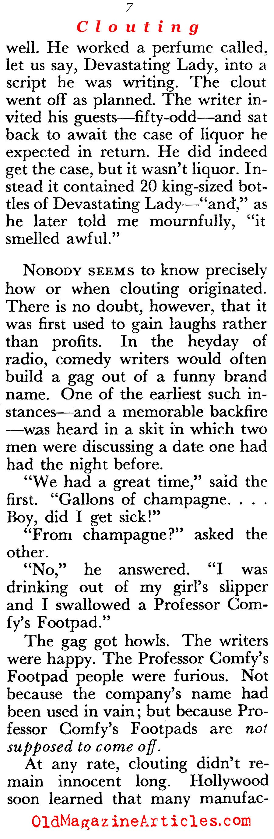 They Called it ''Clouting'' (Pageant Magazine, 1959)