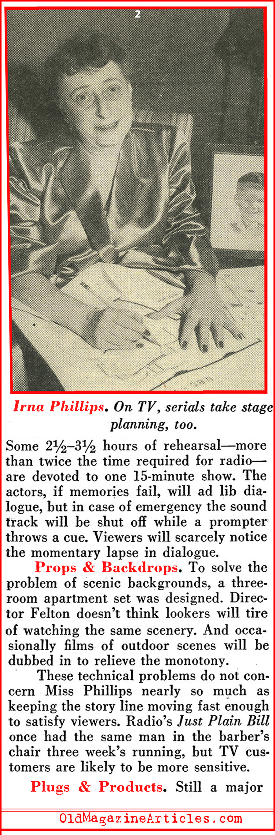 Soap Operas Come to Television (Pathfinder Magazine, 1949)