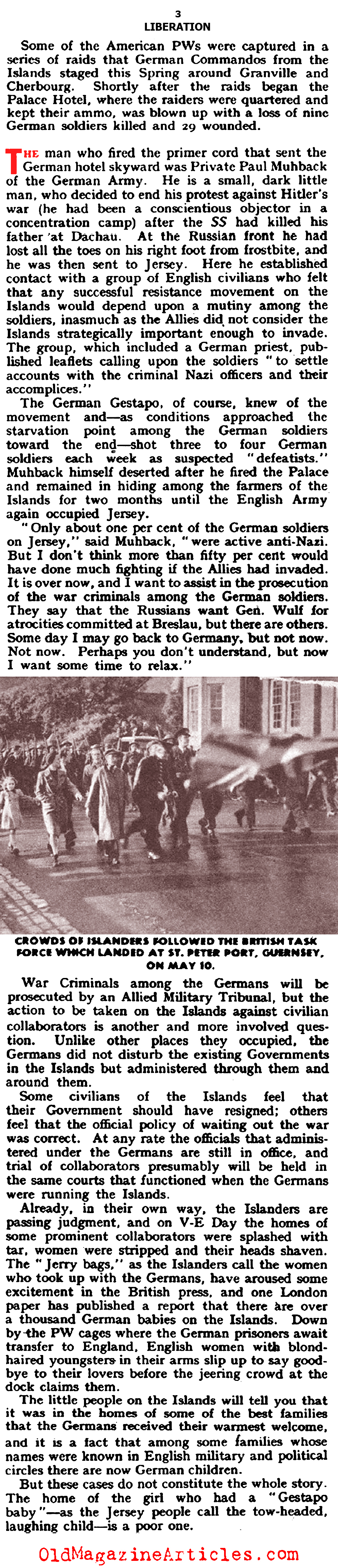 ''Occupied England'' (Yank Magazine, 1945)