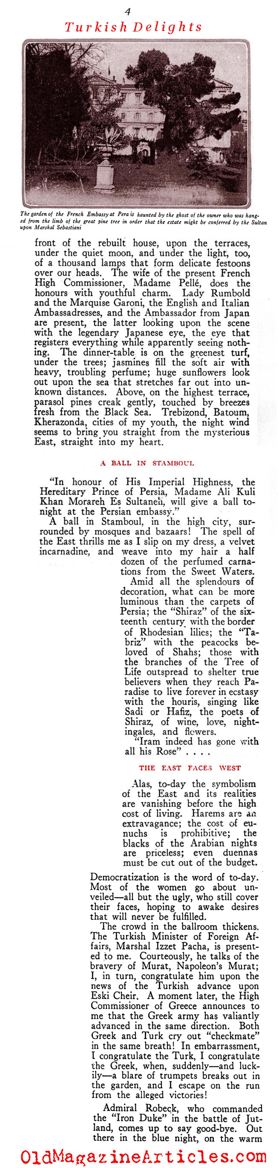 The  Russian Nobility Struggled in Exile (Vogue Magazine, 1922)