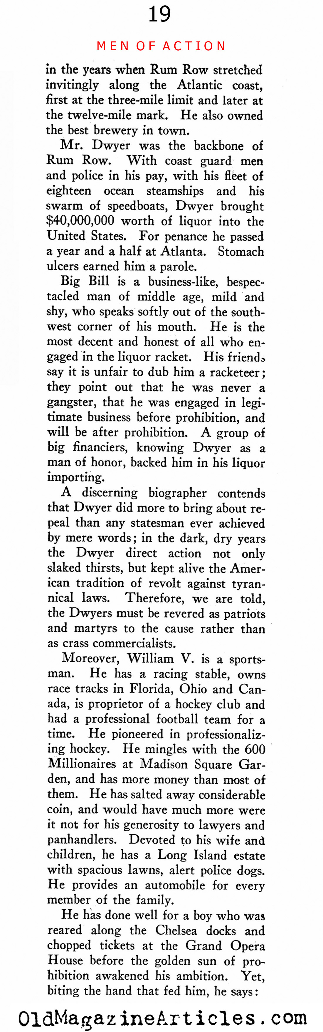 The Mobsters (New Outlook Magazine, 1933)