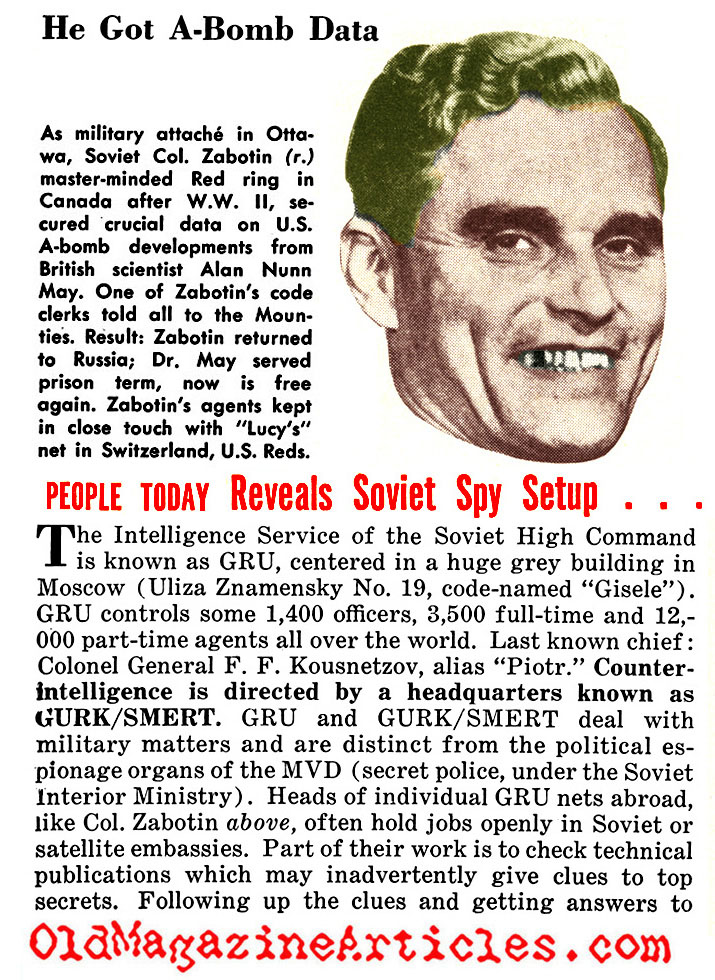 Highlights of Soviet Espionage: 1949 - 1953 (People Today, 1953)