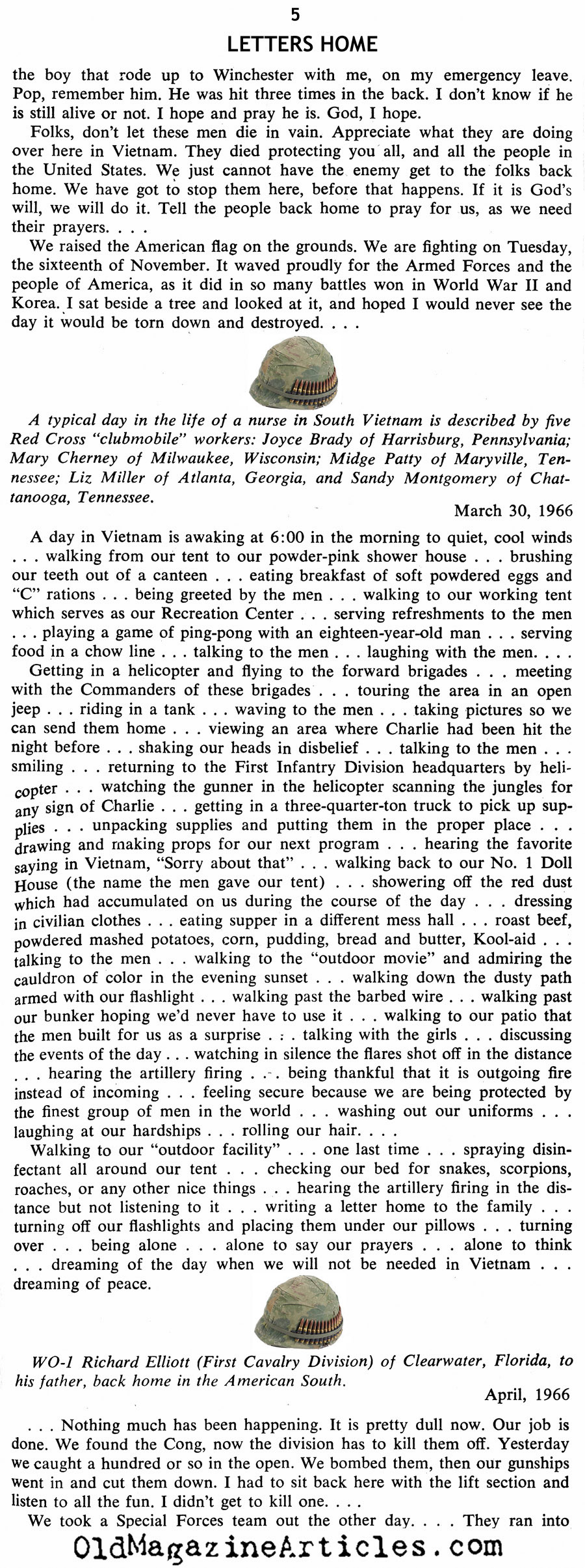 Letters from Vietnam (Coronet Magazine, 1967)