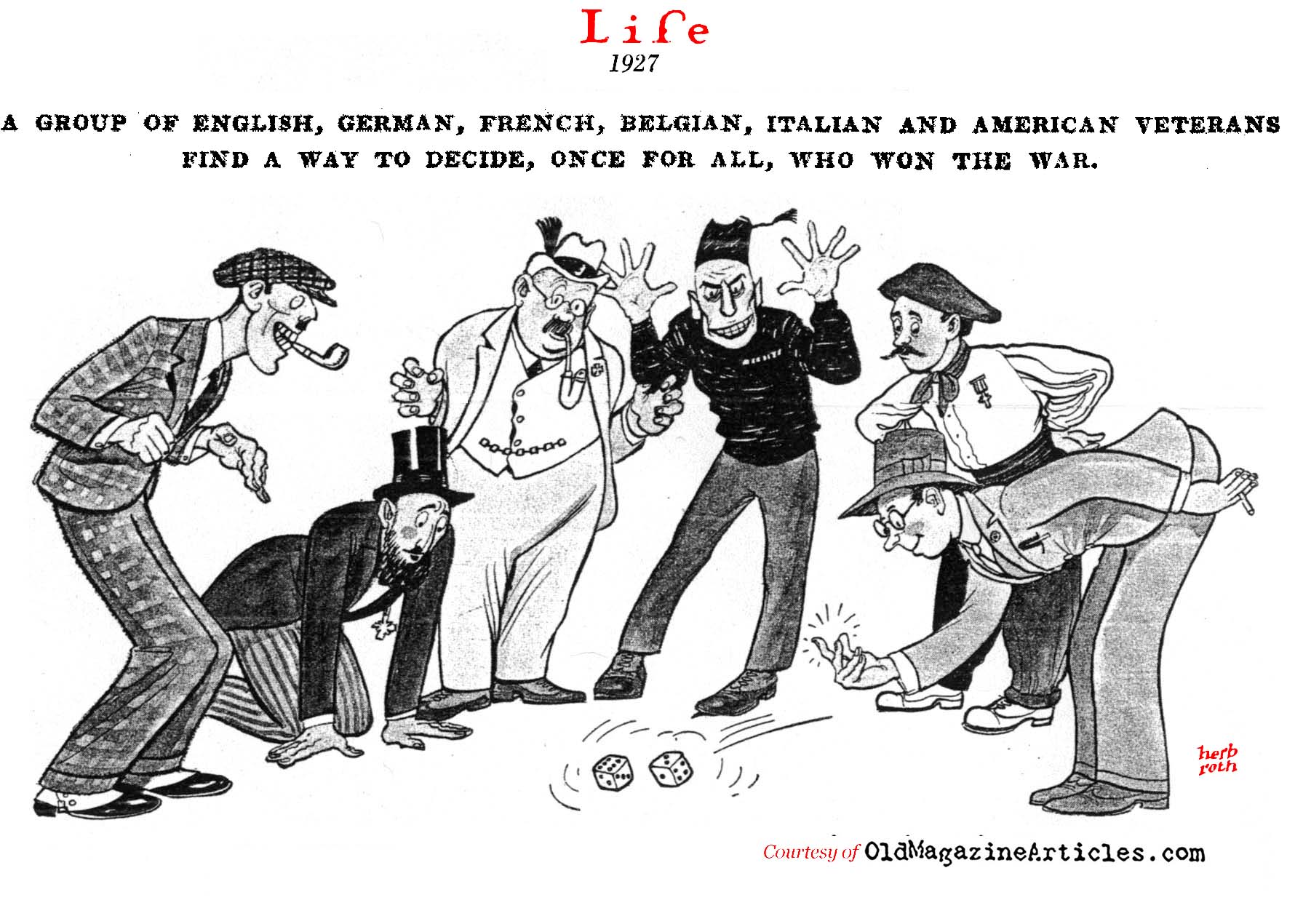 Who Won World War One? (Life Magazine, 1927)