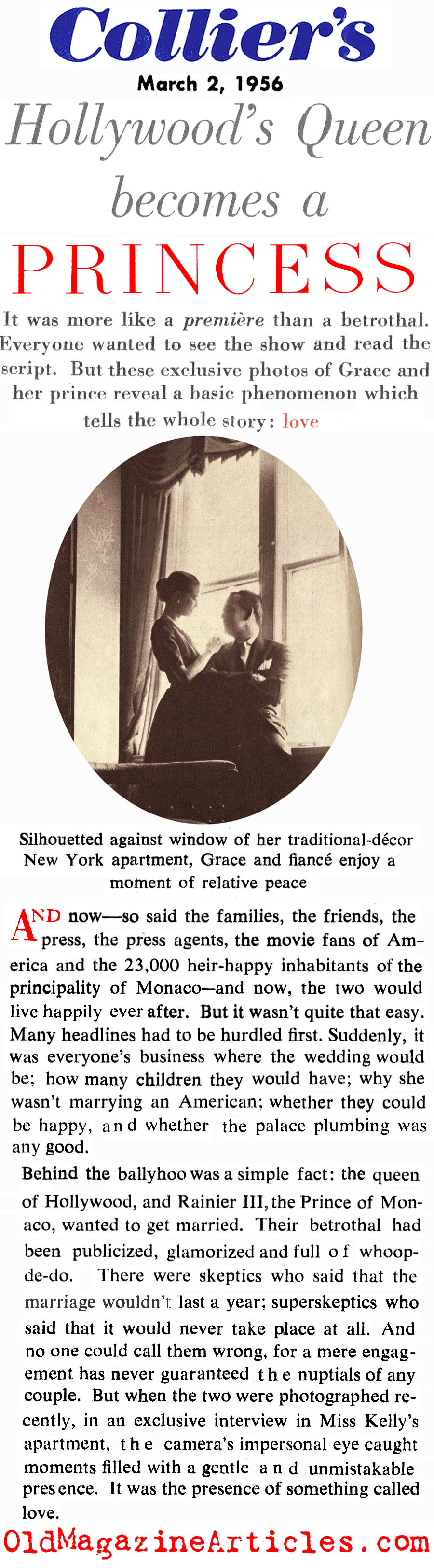 Leaving Hollywood (Collier's Magazine, 1956)